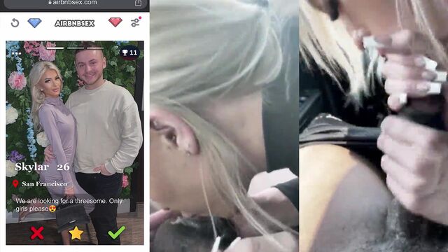 Blonde teen makes a blowjob and gets her pussy railed