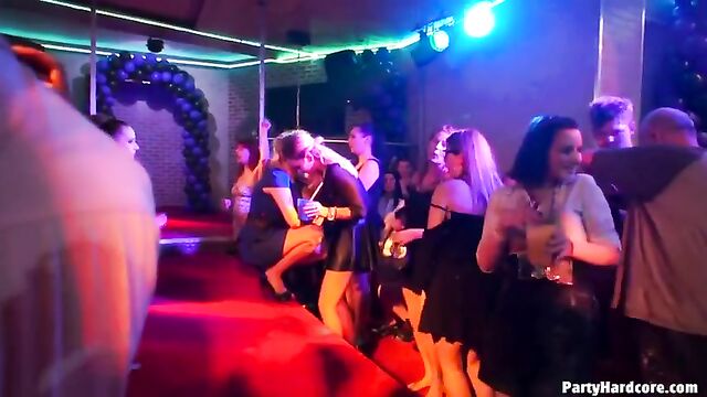 A wild party with girls getting crazy and horny - Part 1