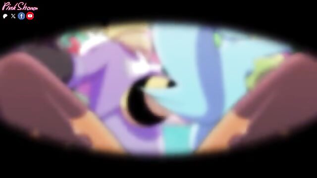 Pinkshonen Animation - a mix of One Piece and Naruto in anime style