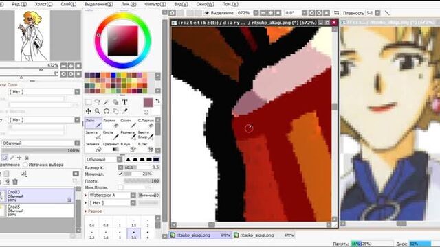 ritsuko akagi | speedpaint | i r i z t e t i k z