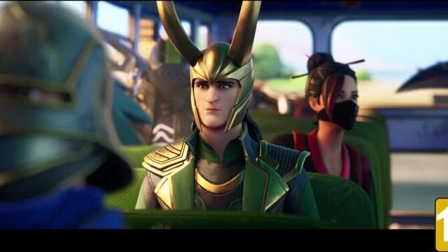 Бог коварства Локи хитростью пробрался в июльский отряд Fortnite.