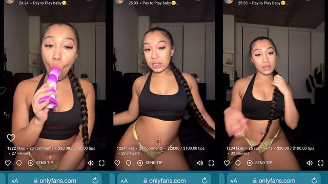 Freaky thot bitches in action, showcasing their wild side
