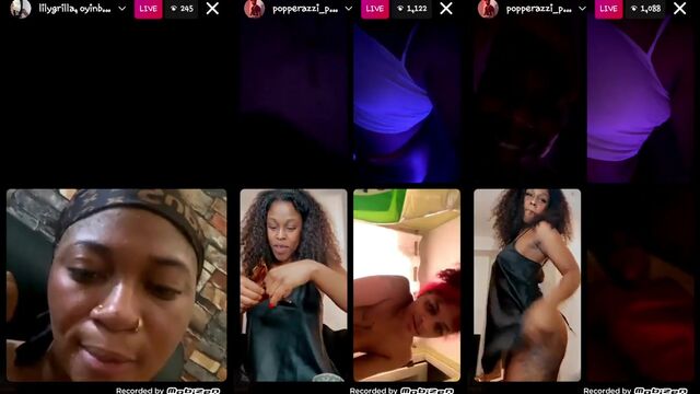The Instagram girl is being fucked by a fierce demon on the platform