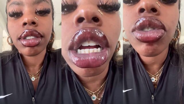 The DSL Godd£ss (V! d€0s) is a master of deepthroat skills