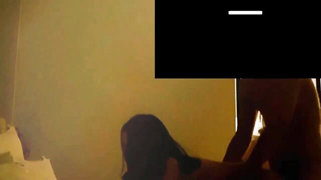 An Asian hooker is getting fucked in the kinkiest way ever