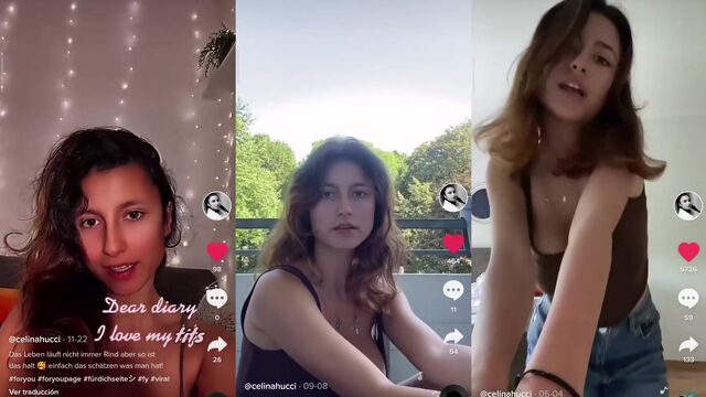 Celinahucci - TikTok compilation video (Mariscalxd) - Nude Edition