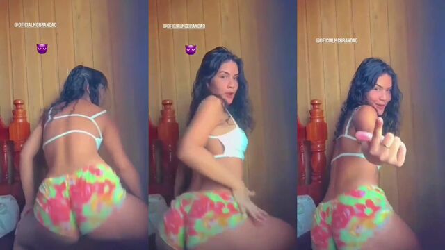 Amateur Brazilian teen Ruanny Amorim enjoys hardcore sex in all poses