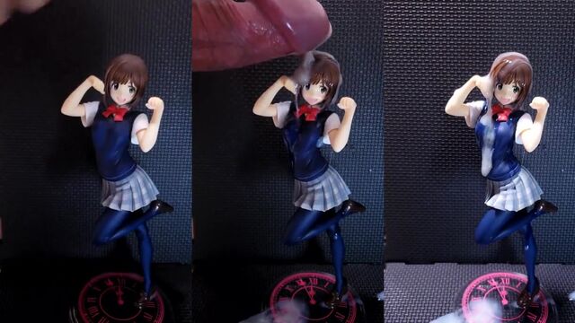 Bukkake with the cute figure of Maekawa Miku 1/8 Wave