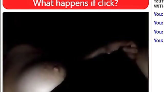 A cute girl with big boobs exposed herself on Omegleking