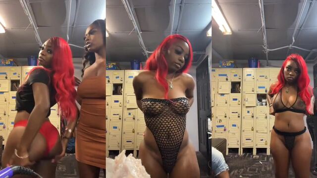 A peek inside a stripper's locker room is definitely of interest