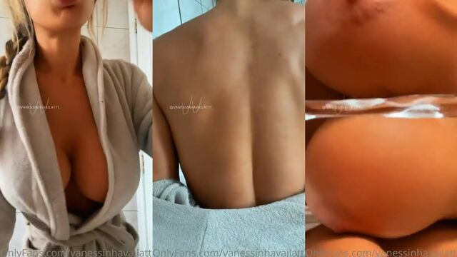 A beautiful woman named Vanessa has anal sex with her boyfriend