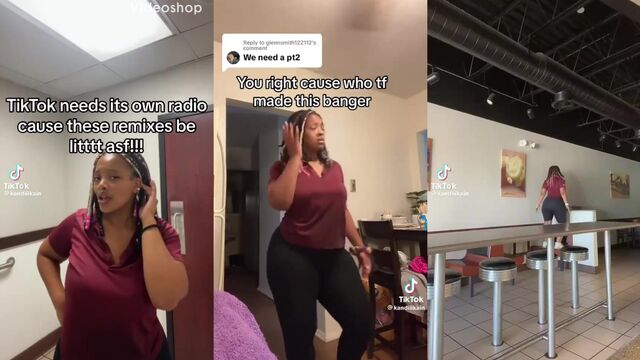 Twerking with the hottest Tik Tok thot, a steamy challenge you won't want to miss!