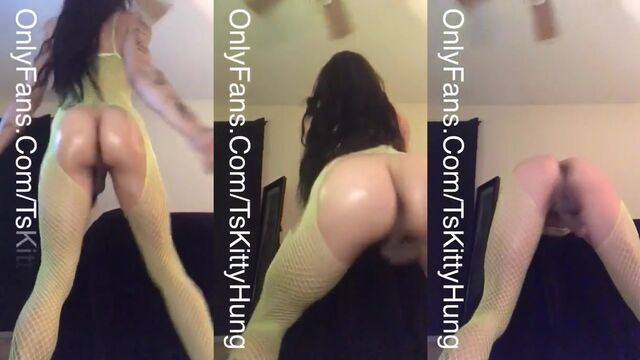 A pretty girl with big tits, Kitty, enjoys engaging in intimate acts