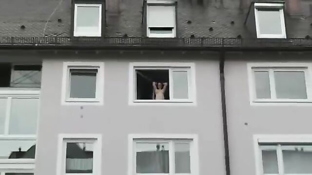 Sabine Merkenthaler gets her pussy railed by a huge cock