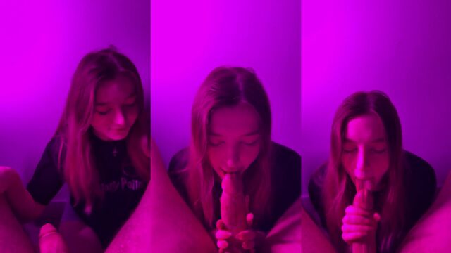A beautiful model is willing to do anything for a hard dick