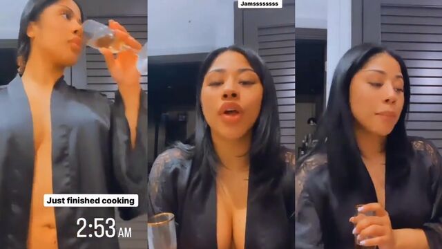 Cardi B's sister Hen gets her pussy filled with BBC cream pie
