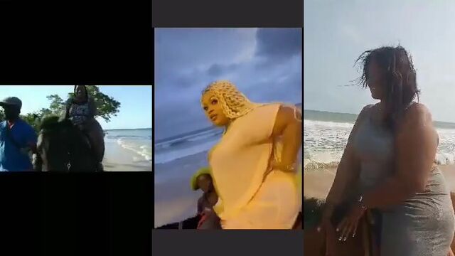 Facesitting smotherbox action with a kinky twist