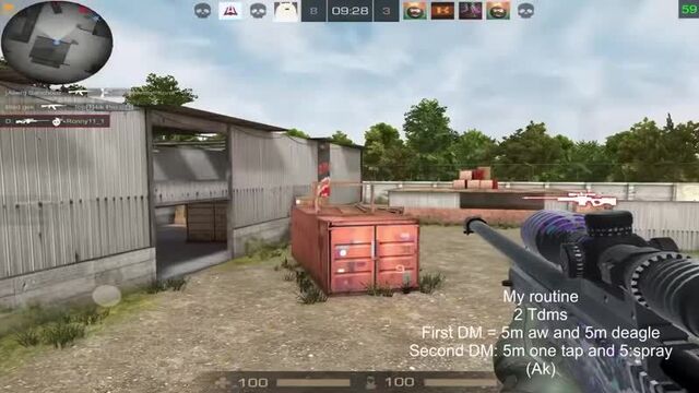 [Sneppy IOS] How to improve your aim + My routine | standoff 2