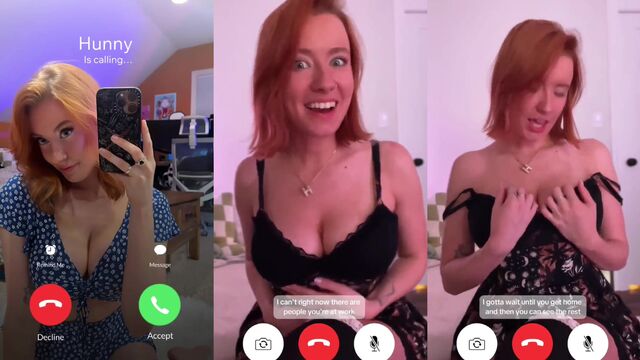 Your girlfriend is calling you from work and she's horny