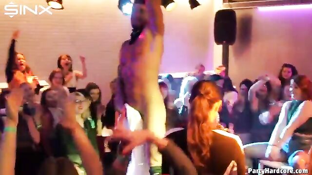 The craziest party ever, girls going wild and boning like never before