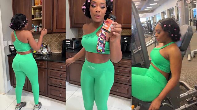 Yandy Smith gets her pussy filled with sticky sperm