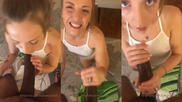 Karla Kush gets her pussy railed for the third time