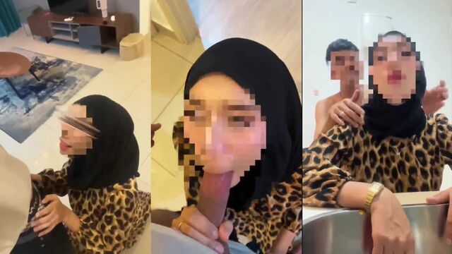 Malay girl knows how to use her mouth and pussy well