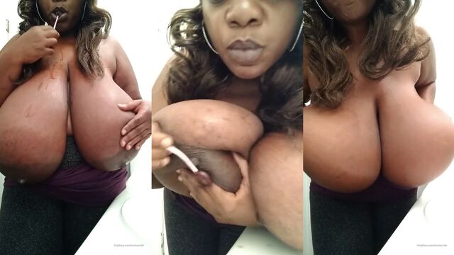 Chocolate girl Trina has sex with a black guy