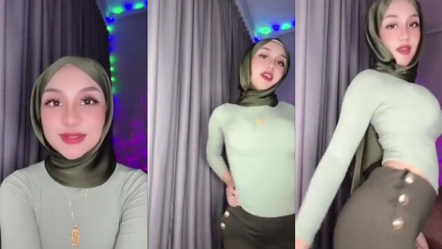 A rare video of a girl with a big ass on Bigo