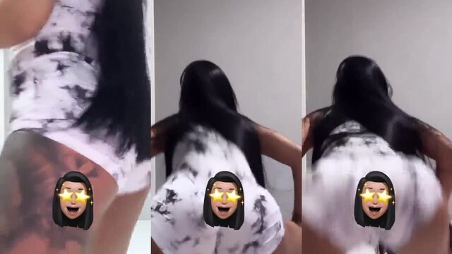 Continuation of Maia Mirella's blowjob scene