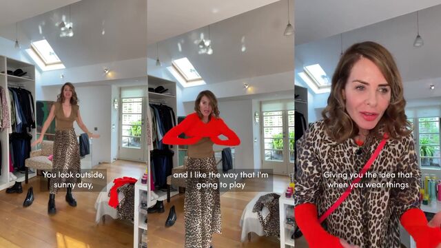 Trinny Woodall Pokies - Trinny Woodall's braless shopping adventures continue