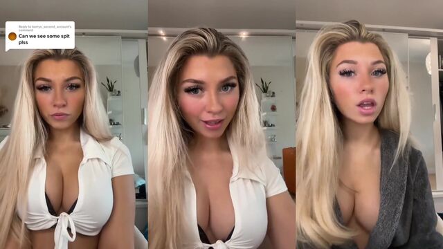 She gets excited so she can have sex
