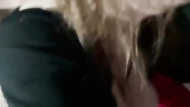 A beautiful blond woman cried out in pleasure on a large boat
