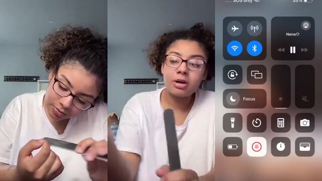 A super cute girl is about to be fucked by a guy