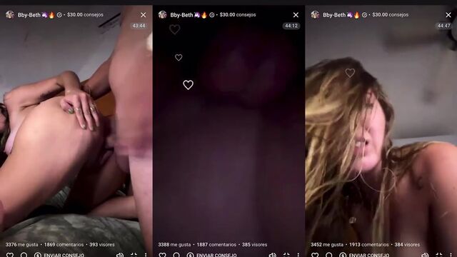 Beth Oliver having sex