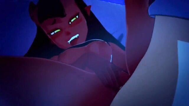 The first part of the succubus Meru animated series