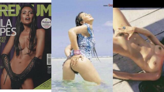 Leila Lopes gets her pussy railed with a huge cock