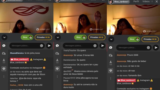 Blue_Cardoso1 (Strip chat) Live - enjoy the show and do your shit