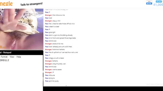 Amateur girl shows her amazing body and perky tits on Omegle