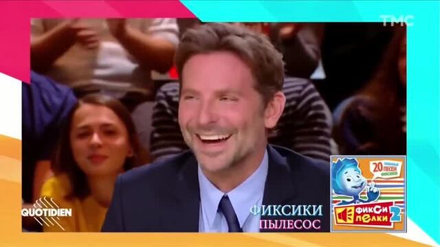 Брэдли Купер поет песни из «Фиксиков». Русские субтитры.