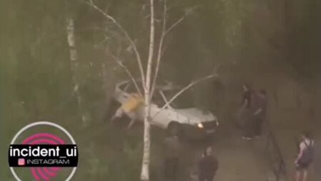Мини ДТП на Наймушина 28 