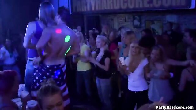 A wild party turns into a hardcore sex orgy