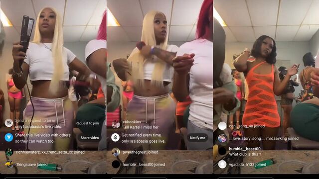 The stripper changes his clothes in the locker room