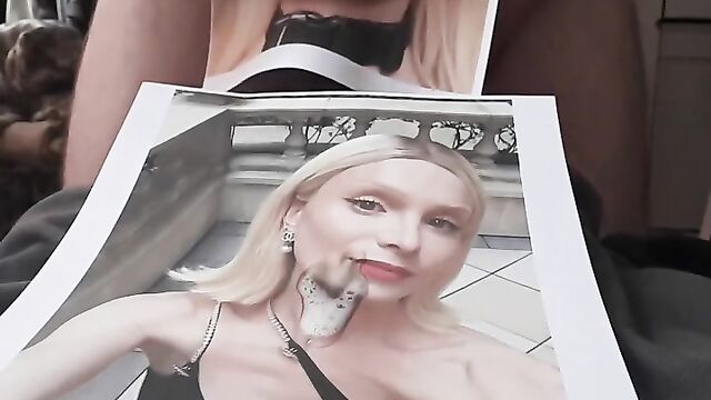 Dylan Mulvaney gets her pussy filled with sticky gloryhole cum