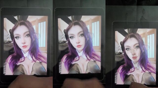 The hottest cum tribute with JustaMinx you had ever seen