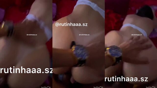 Rute Souza gets her pussy railed by a huge cock