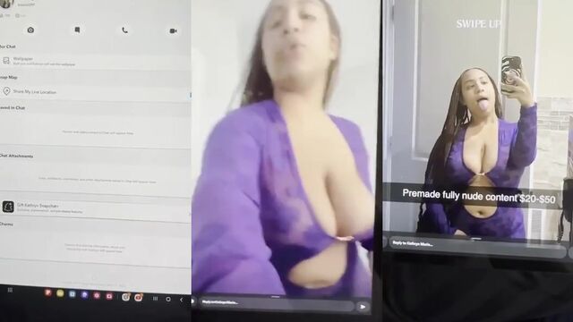 This fat Latina slut exposes her huge ass and wet pussy in a homemade video