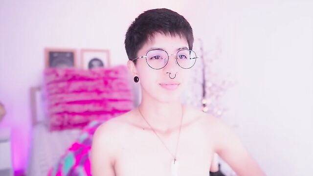 Latina cam girl with a blue streak gets fucked hard