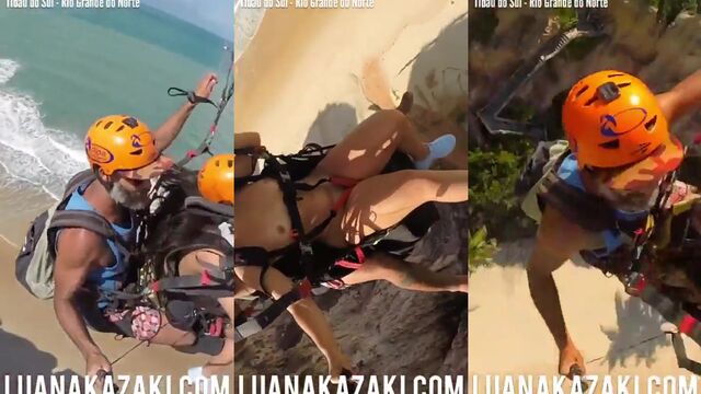 Hot Asian teen Luana Kazaki gets her pussy railed in POV style
