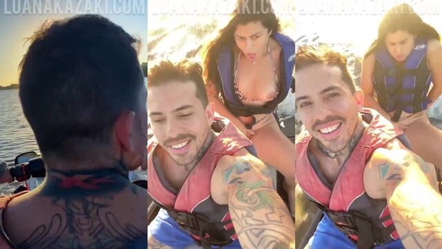 The sexy brunette Luana Kazaki enjoys fucking like an animal